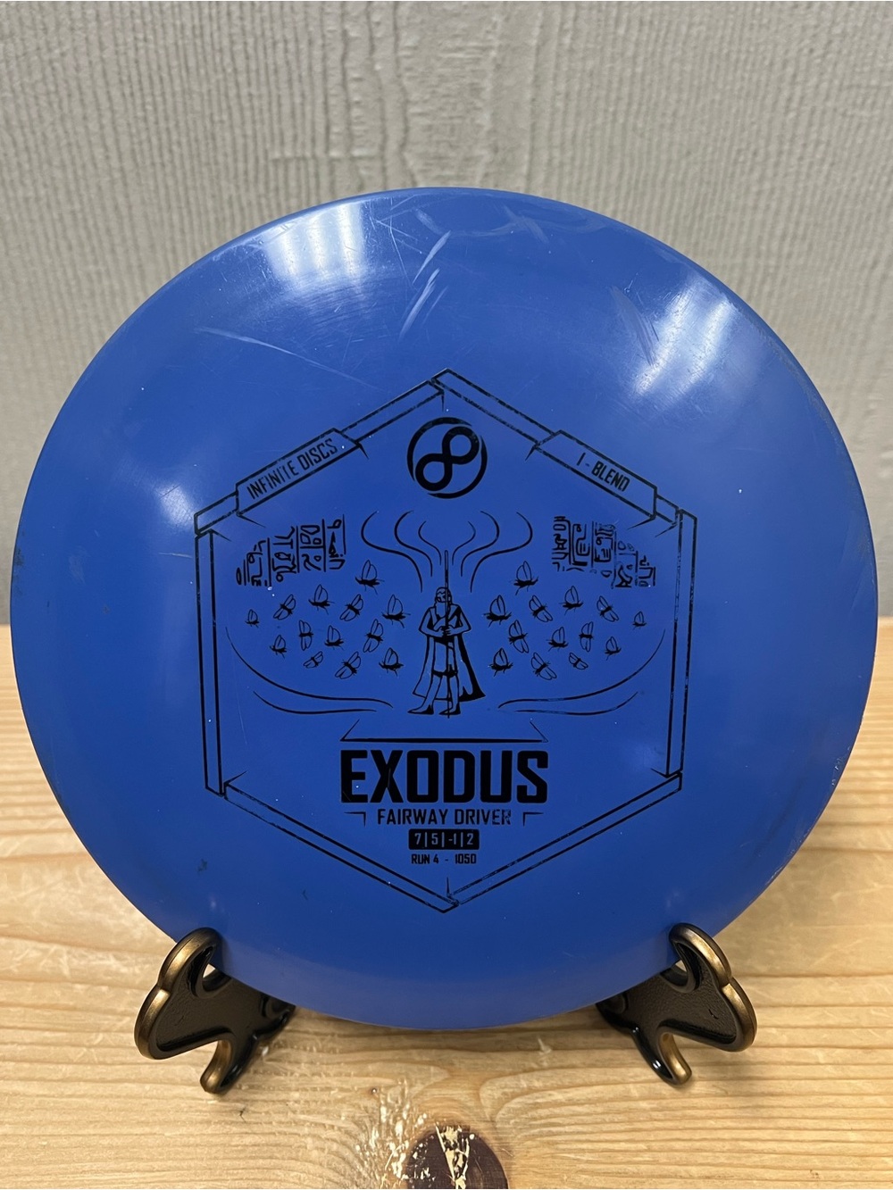 Infinite Exodus Fairway Driver Disc - Blue 164g